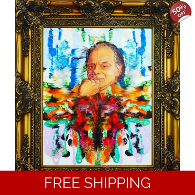 Abstract Portrait David 871